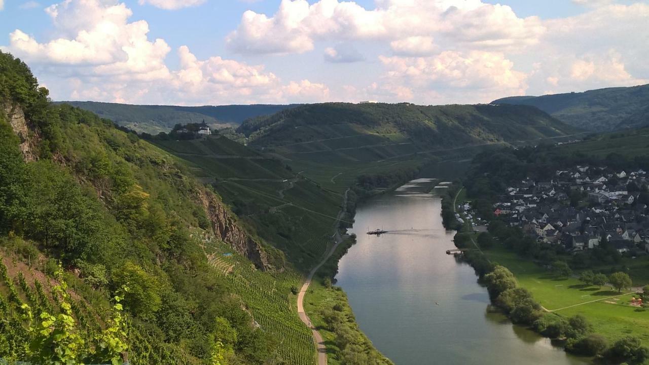Mosel Ausblick Apartment Zell an der Mosel Bagian luar foto